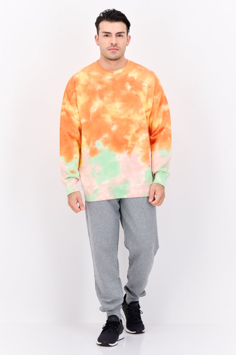 PUMA Puma x Select Men Sportswear Fit  Tie Dye Outdoor Sweatshirt, Multicolor  - Image 4