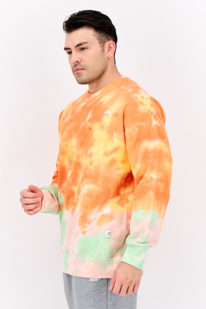 PUMA Puma x Select Men Sportswear Fit  Tie Dye Outdoor Sweatshirt, Multicolor  - Image 2