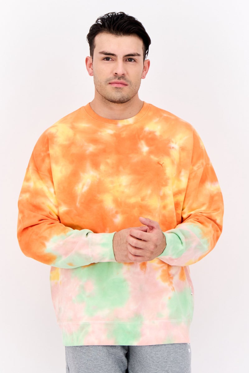 PUMA Puma x Select Men Sportswear Fit  Tie Dye Outdoor Sweatshirt, Multicolor  - Image 1