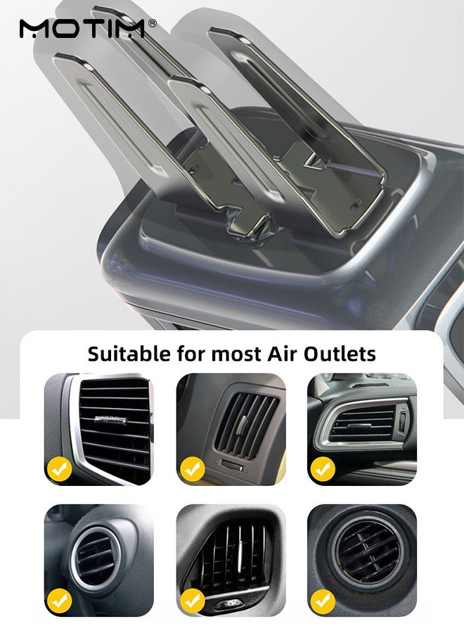 Motim 2 Packs Car Mobile Holder, 360° Rotateable Car Phone Holder Phone Mount for Air Vent Compatible with iPhone 16/15/14/13/12 Series, Galaxy Z Flip 5/4 S25 S24 S23, Xiaomi Most Phones - Image 4