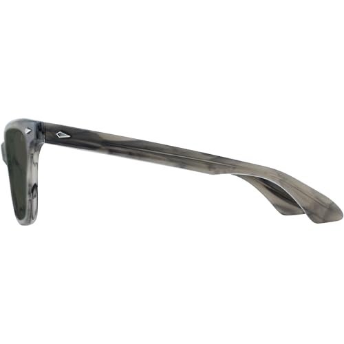 AO Saratoga Sunglasses - Gray Horn - Calobar Green AOLite Nylon Lenses - 52-19-145 - Image 2