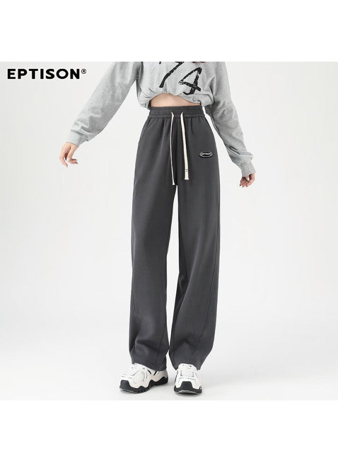 EPTISON Yipin Tiancheng Wide Leg Sports Pants Women'S High-End Sense Spring/Summer Loose Slimming Banana Pants Straight Tube Casual Pants Women - Image 2