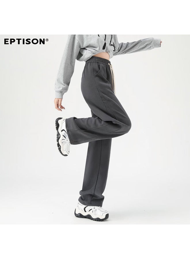 EPTISON Yipin Tiancheng Wide Leg Sports Pants Women'S High-End Sense Spring/Summer Loose Slimming Banana Pants Straight Tube Casual Pants Women - Image 3