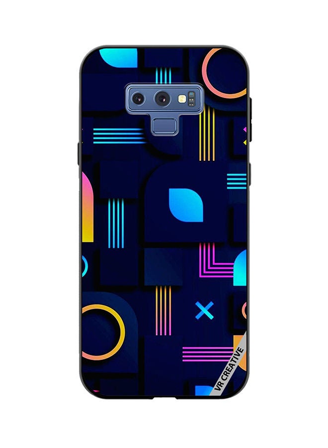 VR CREATIVE Protective Case Cover For Samsung Galaxy Note 9 Texture Design Multicolour - Image 1