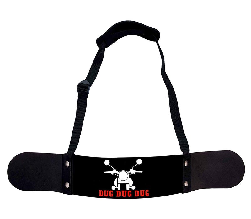 Aprodo New Arm Blaster, Biceps Muscle Workout, Heavy Duty Thick Gauge, Padded, for Men & Women (Bullet DUG DUG DUG) - Image 1
