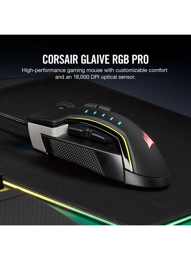 CORSAIR Glaive Pro RGB Gaming Mouse Black - Image 5