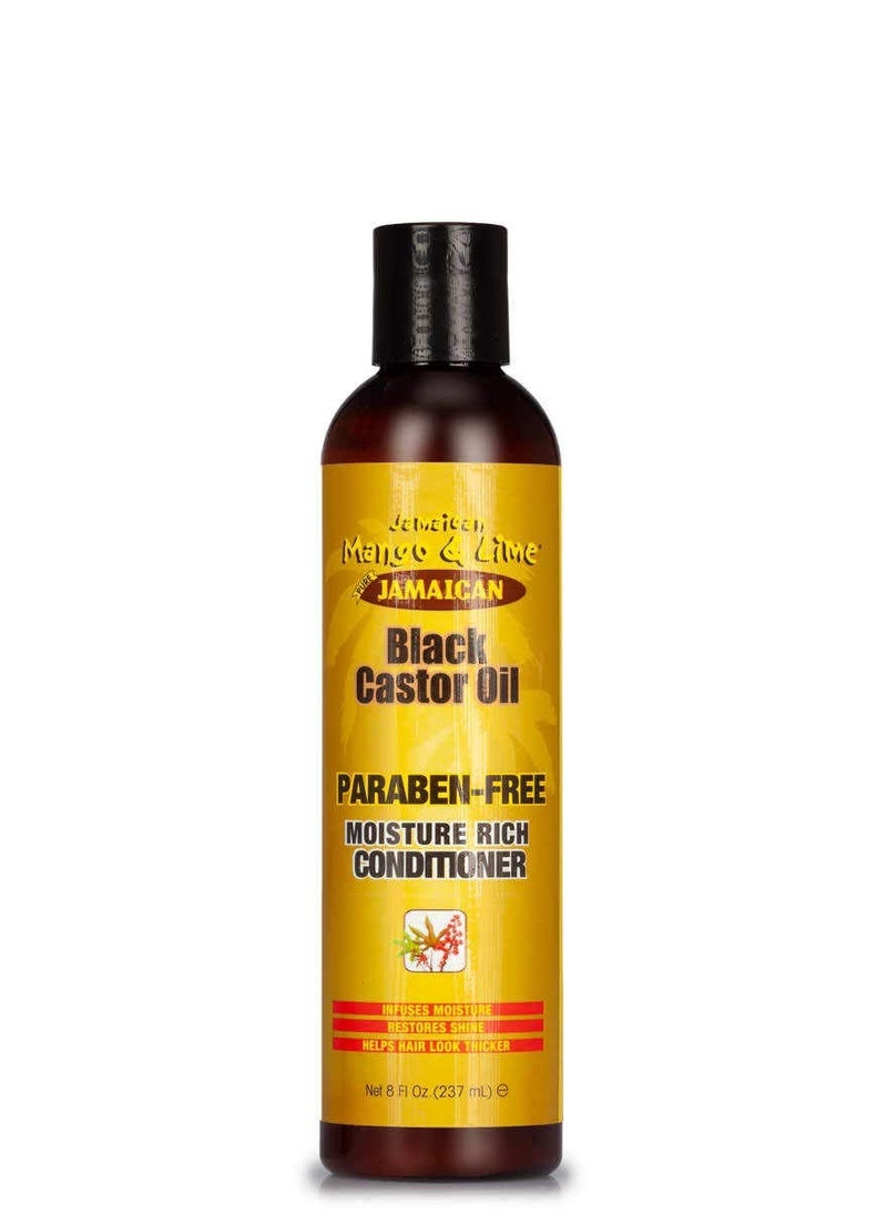 Jamaican Mango & Lime Jam. Mango & Lime Black Castor Oil Conditioner No Paraben 8oz by Jamican Mango 