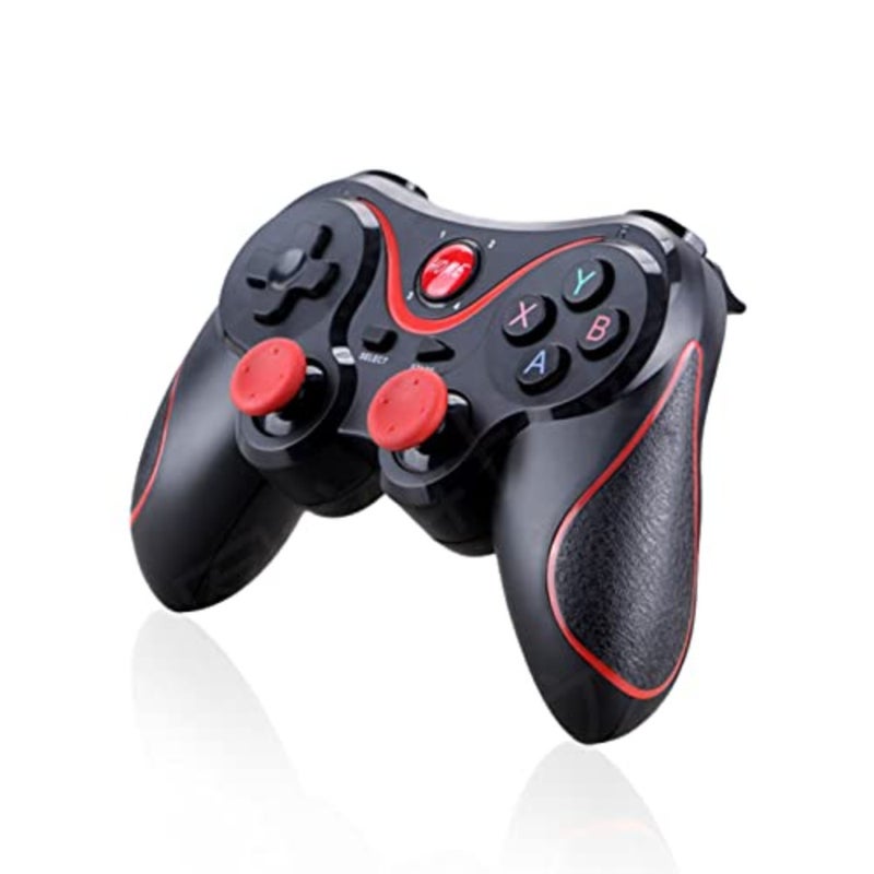 X3 Gaming Controller for Android for IOS Mobile Phone TV Computer CP VR, Dual Vibration Wired BT Game Remote Gamepad Joystick with Built in 400mAh Rechargeable Battery - Image 1