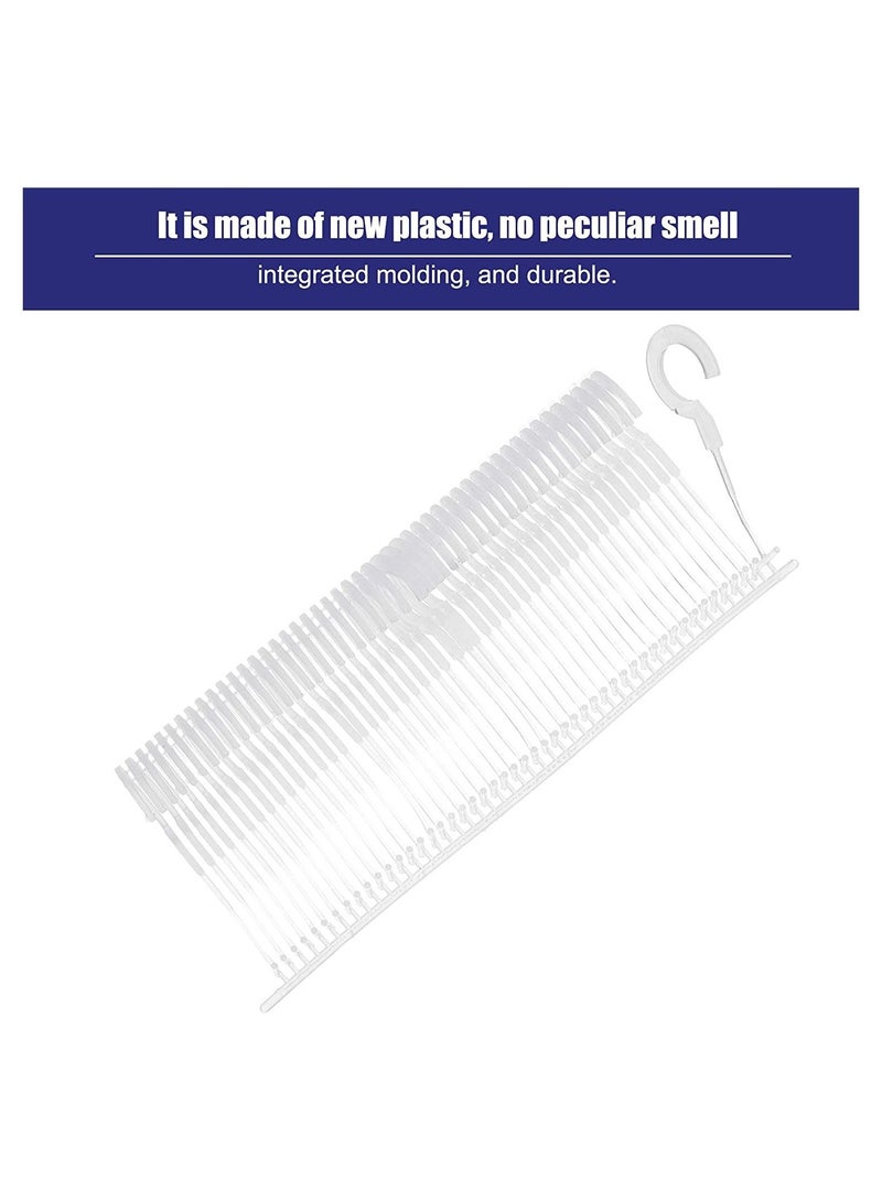 SYOSI 5000 Pieces Plastic J Hook Fasteners Clothing Tagging Fasteners Hanging Tag Fasteners for Tag Label, Standard Tagging Barbs - Image 3