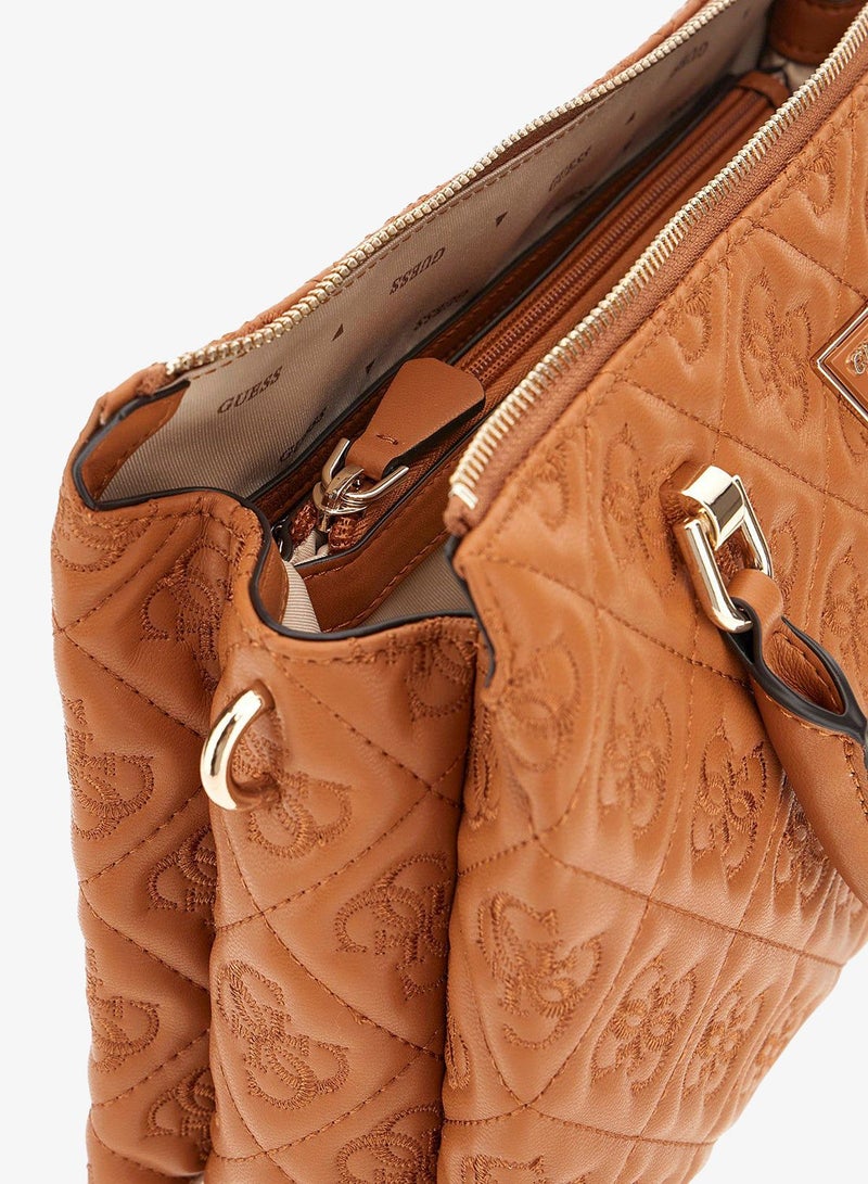 GUESS Adelasia multi-compartment satchel - Image 3