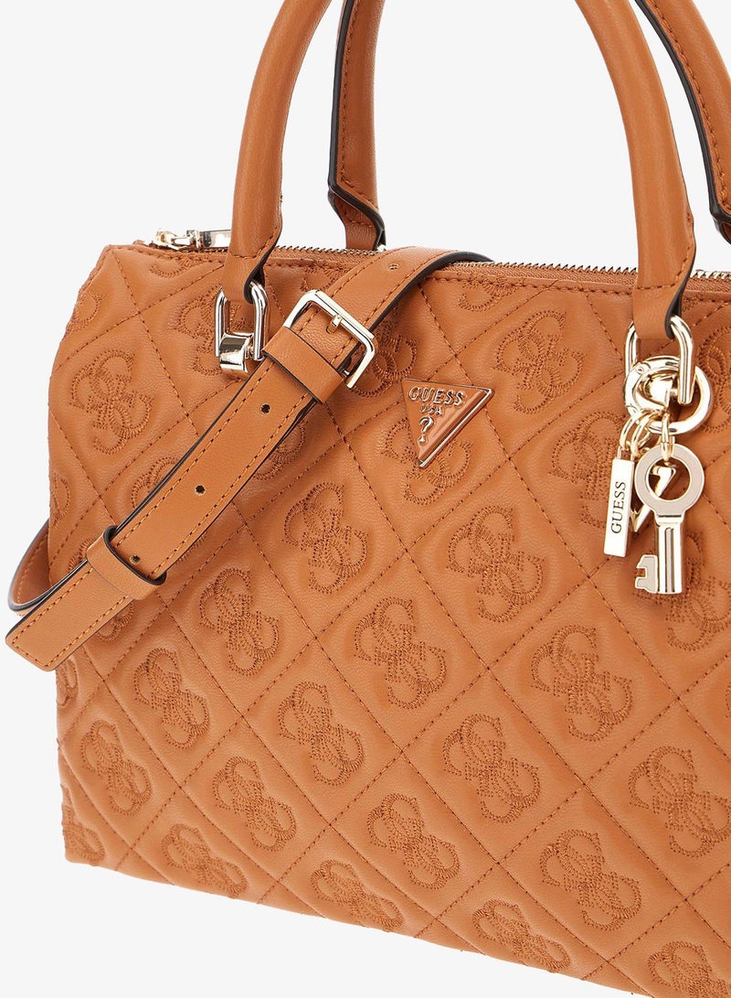 GUESS Adelasia multi-compartment satchel - Image 4