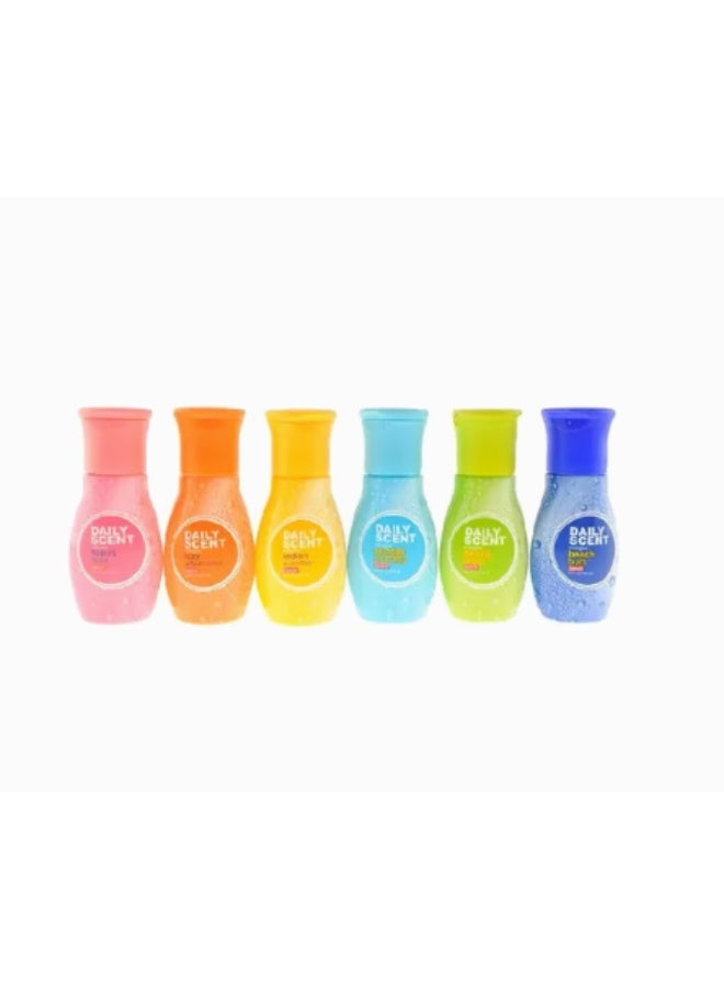 Bench Daily Scent Trial Pack - Pack of 6 Scents - Fresh Scent - All Day Freshness - 25 ml x 6 - Image 2