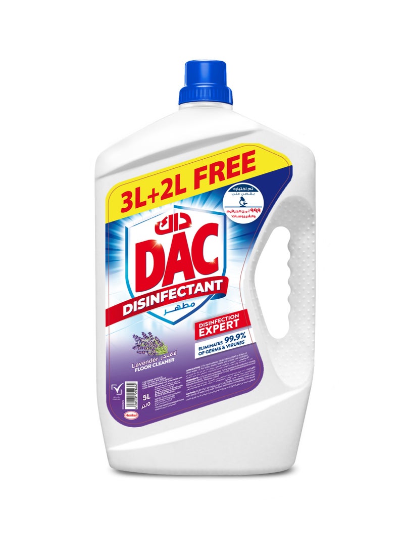 Dac مطهر ومنظف أرضيات برائحة اللافندر - Image 2