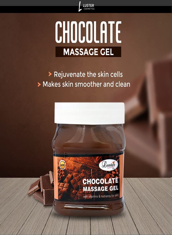 Luster Chocolate Massage Gel | Enriched With Cocoa Extracts | Helps Skin Moisturizing & Nourishing | Paraben Free - 500ml - Image 2
