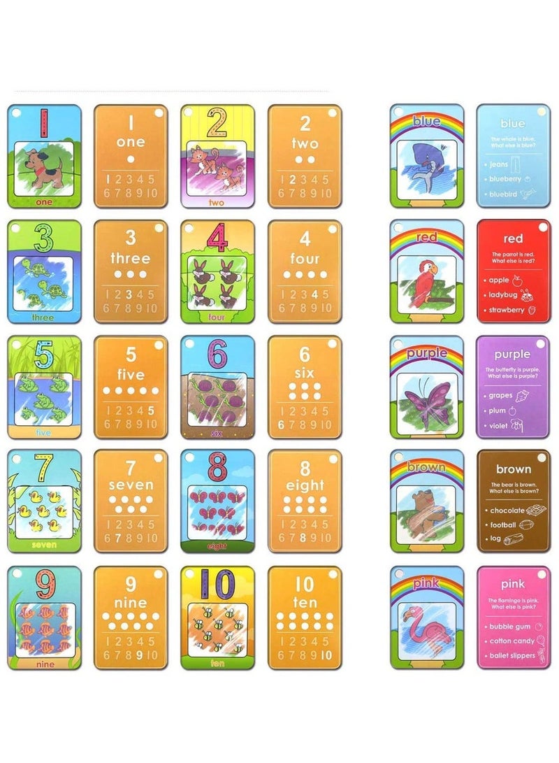 Y&D Coolplay Water Coloring Cards Learning Number Shape Color Toddler Girl Toy Paint Airplane Activities for Kids  - Image 5