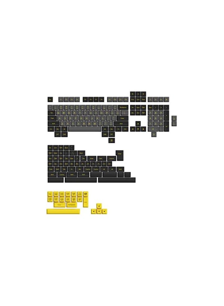 AKKO Black & Gold ABS SAL Keycaps Set 195 Keys) - Image 3