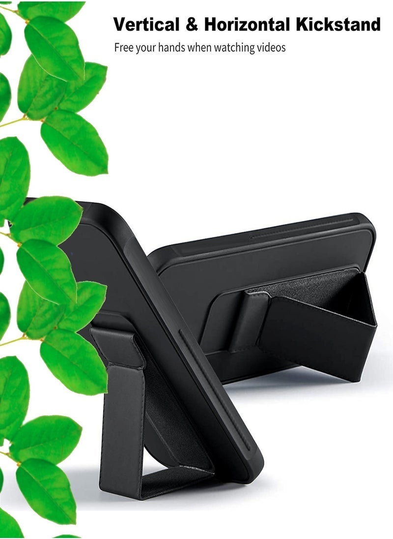 راكسوم غطاء حماية لهاتف Honor X5b / X5b Plus / X5b+ 4G 2024 مع مقبض يد - مسند مغناطيسي قابل للطي، حزام للمعصم ومقبض للأصابع، هيكل حديدي مدمج لمزيد من الحماية، جودة ممتازة، مقاوم للصدمات، تصميم نحيف - أسود - Image 5