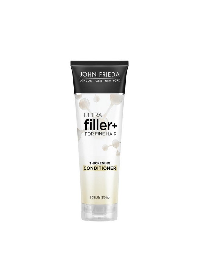 John Frieda Ultrafiller+ Volumizing Conditioner For Fine, Thinning Hair With Biotin And Hyaluronic Acid, 8.3 Oz