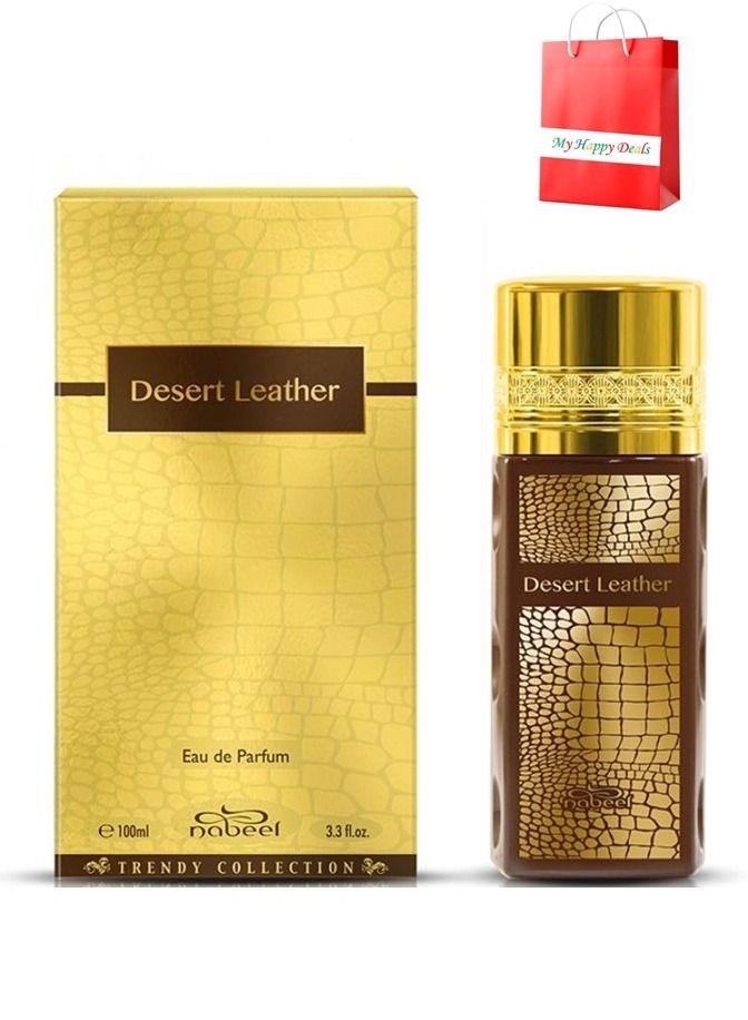 نبيل عطر ديزرت ليذر أو دو بارفان 100 مل للرجال والنساء - Image 1