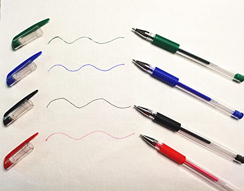 ibotti 5 Colors Stick Heat Erasable Fabric Marking Pens with 10 Free Refills, 5-Pack of Assorted Colors, (White,Red,Blue,Black,Green) - Image 3