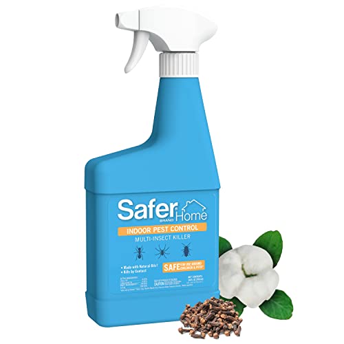Safer Home Indoor Ready-to-Use Spray - Made with Natural Oils - 24 fl oz - SH110 - Quickly Kills Ant, Fly, Roach, Spider, Silverfish & Flea Indoors - No Harsh Chemicals - Image 1