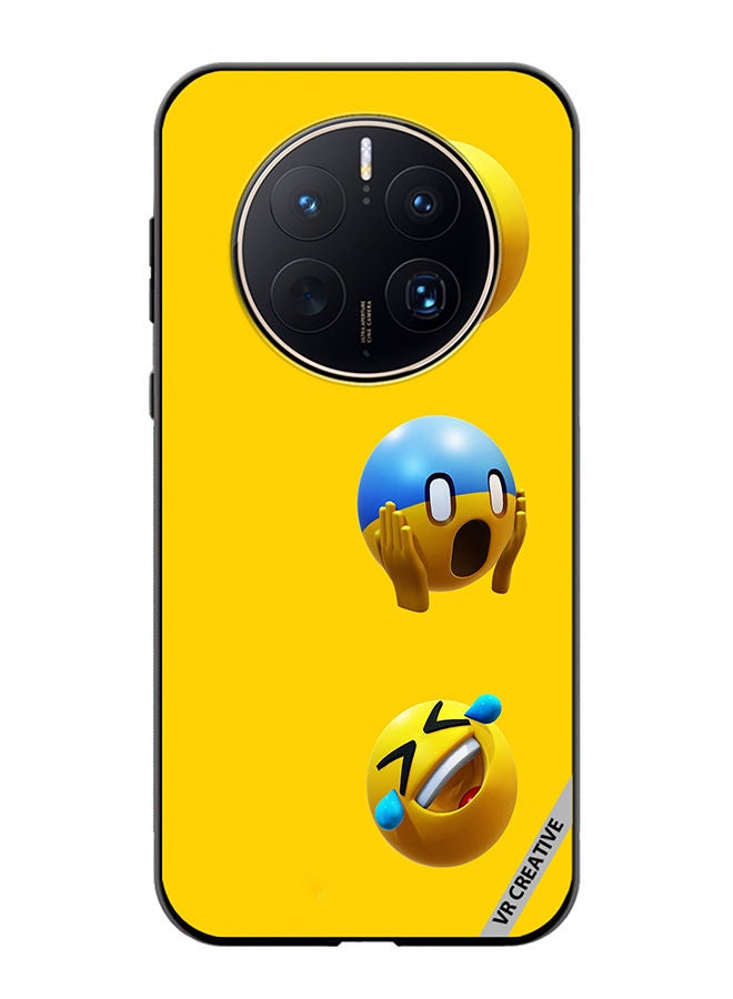 VR CREATIVE Protective Case Cover For Huawei Mate 50 Pro Smile Design Multicolour - Image 1
