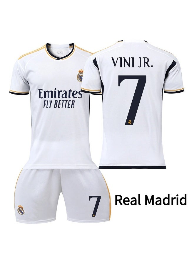 Real Madrid Football Number 7 Jersey 2-piece Set，size：XL - Image 1