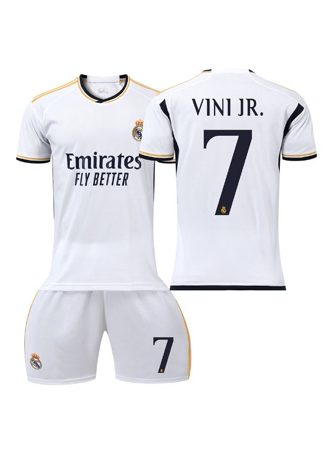 Real Madrid Football Number 7 Jersey 2-piece Set，size：XL - Image 2
