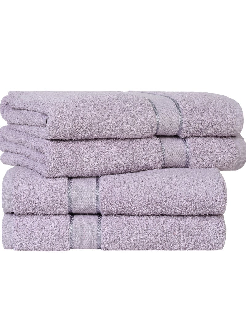 Bliss Casa Bath Towel Set (4 Pack, 70 X 140 cm) - Quick Drying Highly Absorbent Thick Bathroom Towels - Soft Hotel Quality for Bath and Spa - Image 3