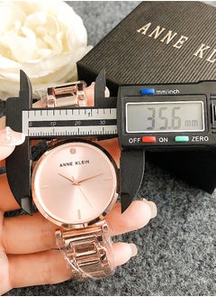 آن كلاين الأناقة المتطورة: ساعة Anne Klein الكوارتز للنساء  - Image 4