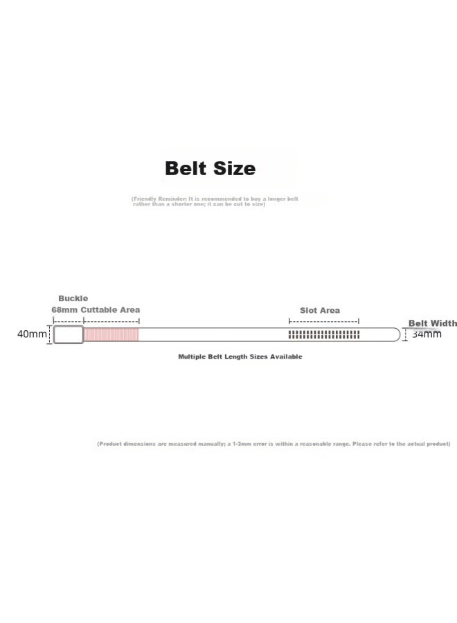 Satchi Men's Internal Automatic Buckle Lizard Leather Pants Belt Gift Box For Husband Boyfriend Birthday 135 - Image 3
