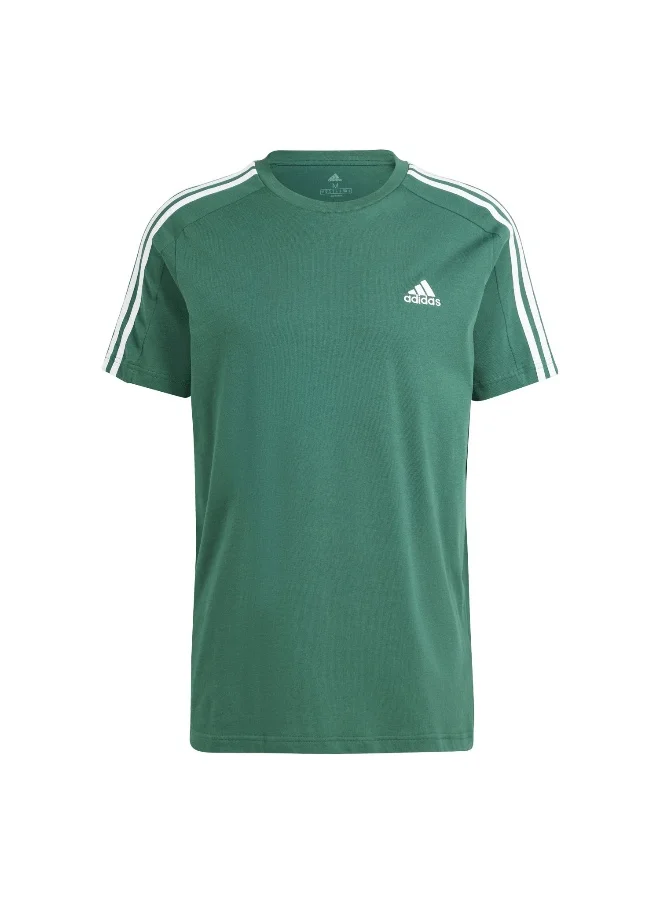 اديداس adidas M 3S Sj T Green Training T-Shirts 2XSS