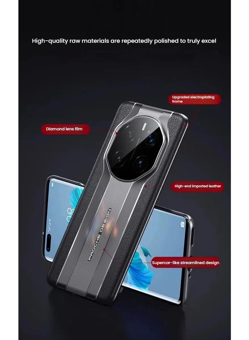 general Case Compatible with Honor Magic 7 Pro, Frosted Anti-fall Phone Case with Fully Wrapped Lens Protection, Ultra-thin Anti-fingerprint Protective Cover for Magic 7 Pro - Image 2