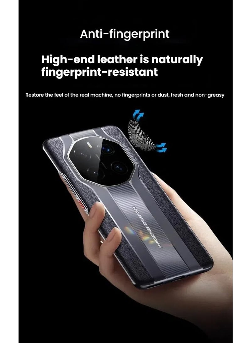 general Case Compatible with Honor Magic 7 Pro, Frosted Anti-fall Phone Case with Fully Wrapped Lens Protection, Ultra-thin Anti-fingerprint Protective Cover for Magic 7 Pro - Image 5