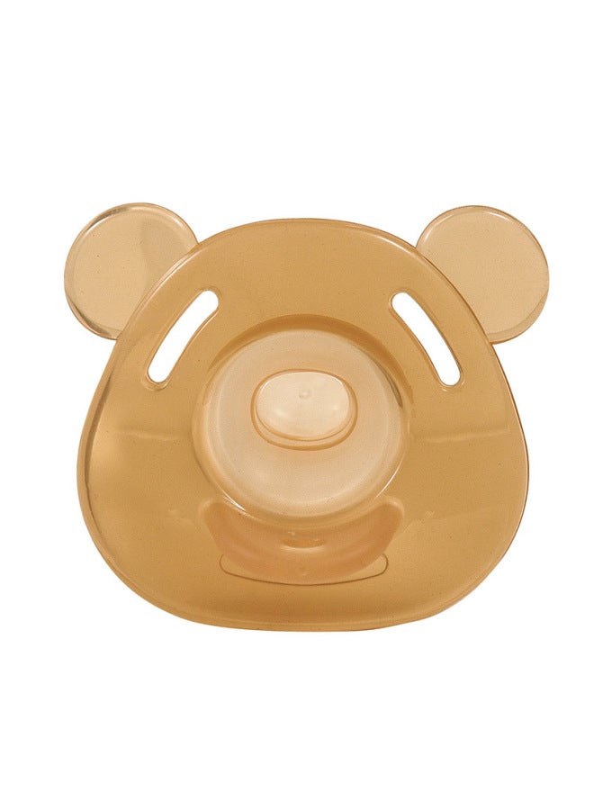 Liquid Super Soft Bear Pacifier Anti-flatulence Silicone Baby Sleeping Type Baby Play Mouth Pinduoduo