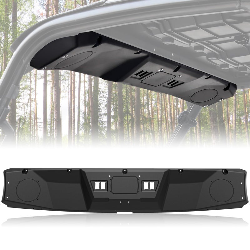 SAUTVS Ranger Front Roof Liner 2019-2025, Front Overhead 6.5" Speaker Pods System Roof Liner for Polaris Ranger 1000 XP 1000 / Crew 2019-2025 Accessories - Image 1