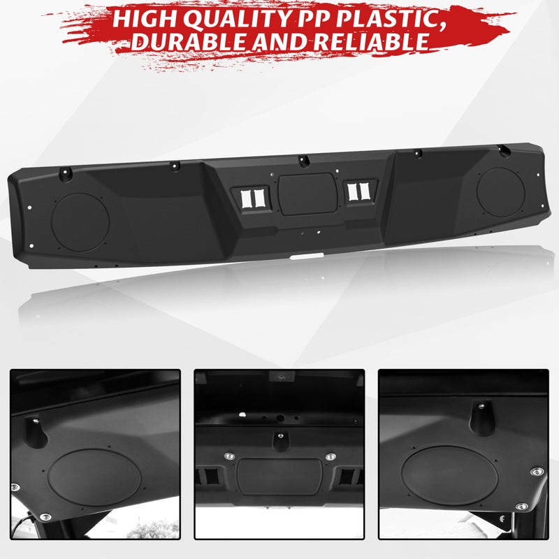 SAUTVS Ranger Front Roof Liner 2019-2025, Front Overhead 6.5" Speaker Pods System Roof Liner for Polaris Ranger 1000 XP 1000 / Crew 2019-2025 Accessories - Image 4