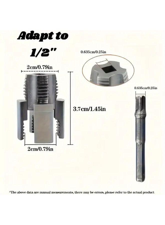 2pcs PPR Pipe Threading Tool Set With Tap And Cutting Knife For 1 2 Inch Internal External Thread - Image 3