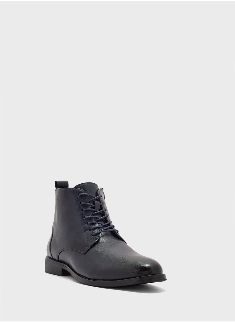 Robert Wood - Ankle Lace Up Formal Boots - Image 1