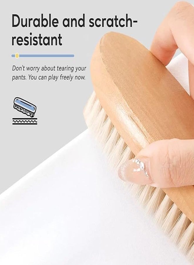 زاندو جوارب زاندو بيضاء للبنات، جوارب قطنية ضيقة للبنات، جوارب بيضاء ضيقة، مقاس 7-8، جوارب ناعمة محبوكة، جوارب طويلة بيضاء للأطفال، مقاس 6-8 سنوات، عبوة من قطعتين - Image 5