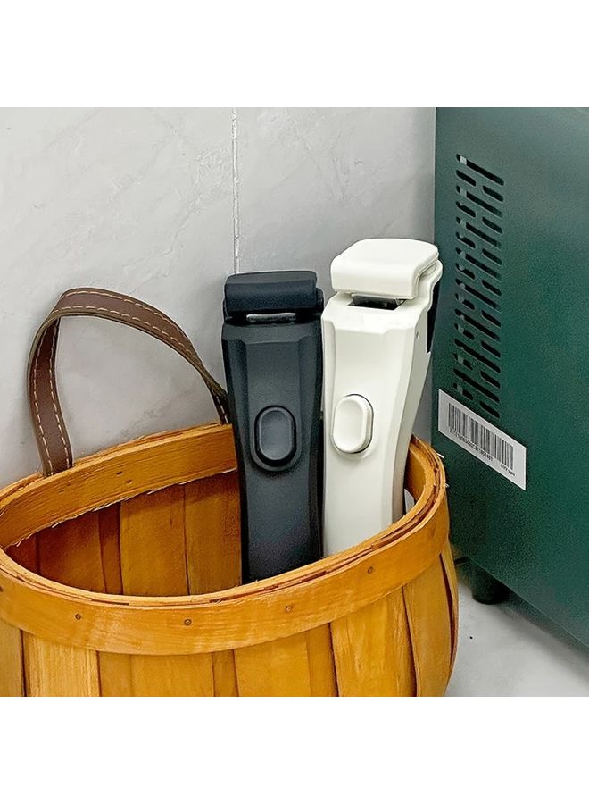 Detachable Pot Handle Universal Clip On Holder Heat Proof For Pots And Bowls Rice White Black - Image 5