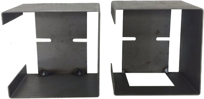 LIBRA Set of Steel Trailer Square Tail Light Mounting Boxes - Image 1