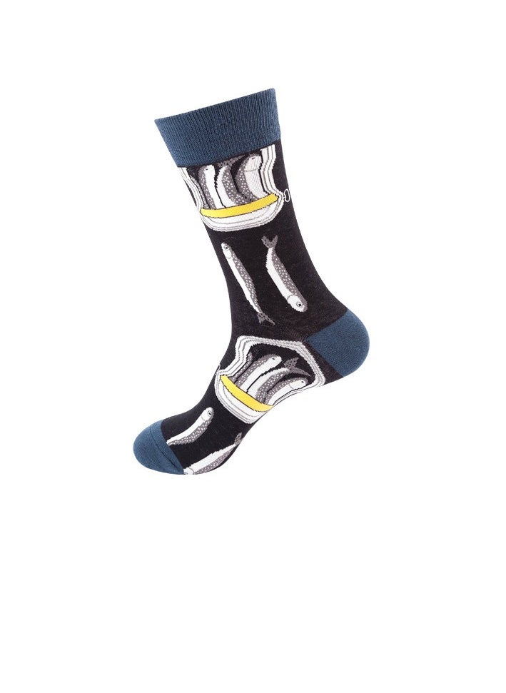Generic - Unisex Absorb Sweat and Deodorize Socks 3 Pairs High Quality Socks One Size Fits All - Image 1