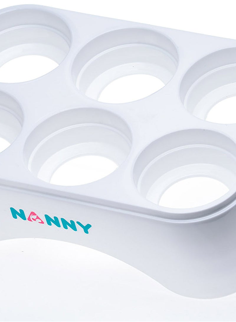 Nanny Small Baby bottle holder white - Image 2