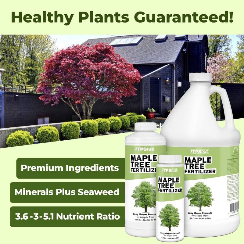 TPS NUTRIENTS Maple Tree Fertilizer, Complete Liquid Maple Tree Plant Food, 8 oz (250mL) - Image 2