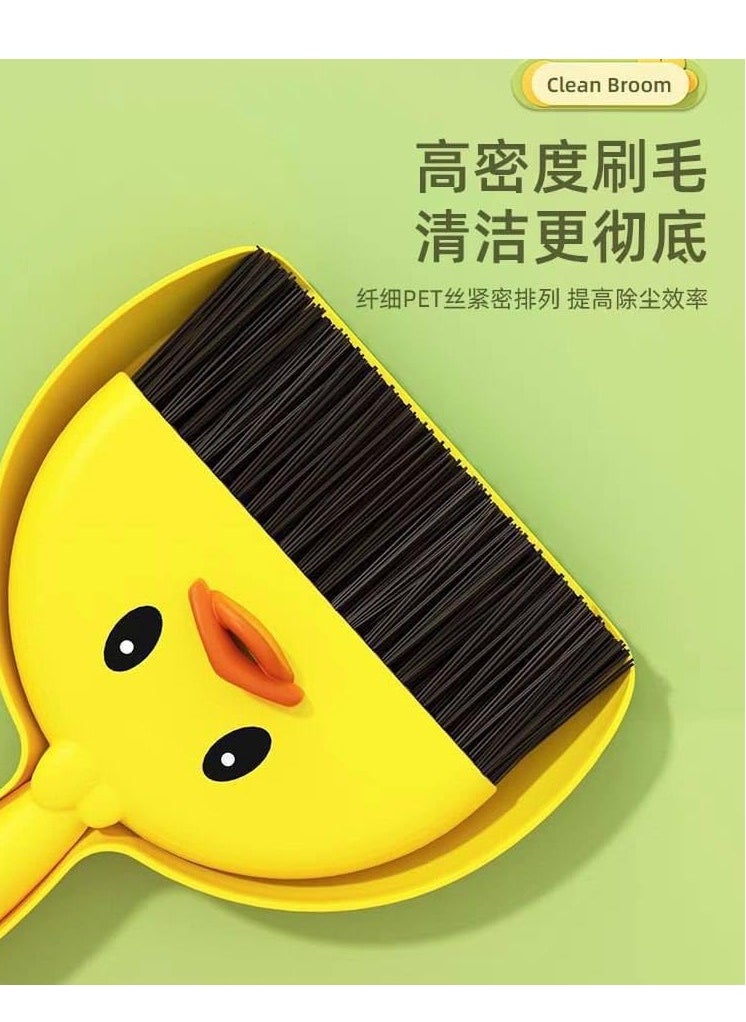 Generic Tweety Mini Trendy Dustpan with Brush - shaped like a duck to remove dust from narrow places easily, ideal for daily use  - Image 4