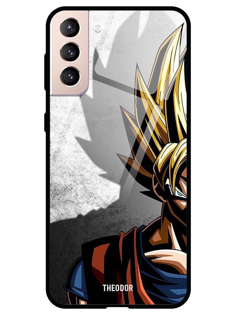 Theodor Protective Tempered Glass Case Cover Samsung Galaxy S21  Dragon Ball Z - Image 1