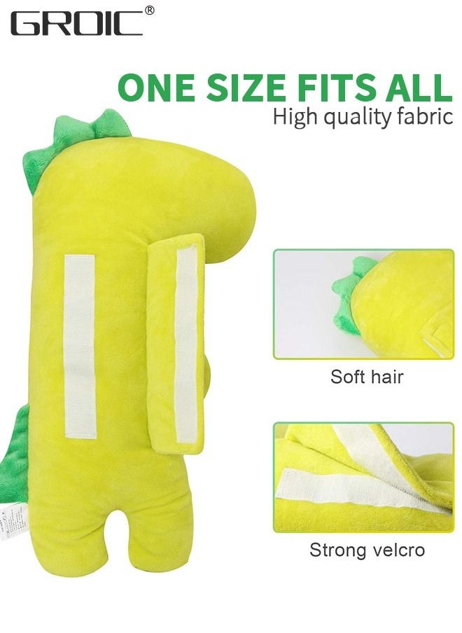 GROIC Car Pillow for Kids, Dinosaur Seat Belt Cover, Car Seat Belt Pillow Kids Car Seatbelt Covers, Vehicle Shoulder Pads,Car Seatbelt Cushion Shoulder Neck Support Protector Pad  - Image 2