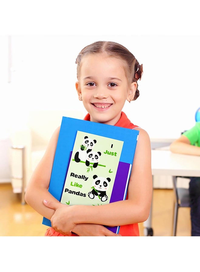 دبليو أف أف أو مجموعة 440 ورقة من الملاحظات اللاصقة اللطيفة - مجموعة ملاحظات لاصقة بعنوان "أنا أحب الباندا جدًا" - مفكرات لاصقة برسوم كرتونية لطيفة للباندا، مع فواصل حيوانات، دفاتر ملاحظات للكتابة، العودة إلى المدرسة، مستلزمات المكتب - كهدايا تقدير للمعلمين، ومستحضرات لحفلات المدرسة والمكتب. - Image 5