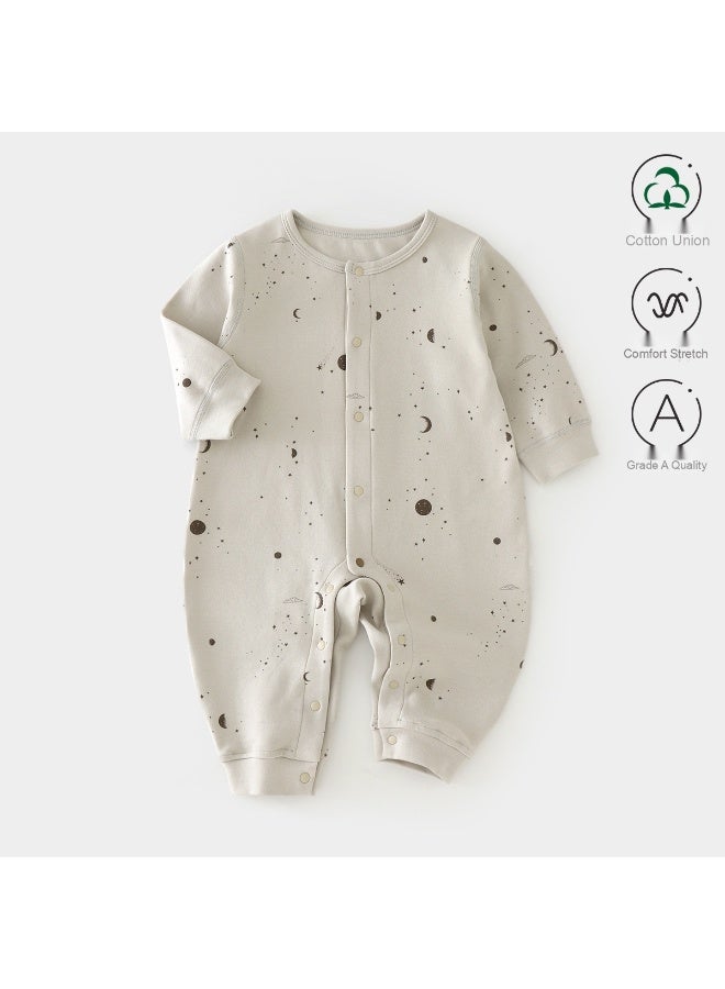 Newborn Seamless Warm Fleece Crawling Suit